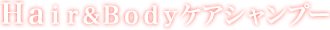 Ｈａｉｒ＆Ｂｏｄｙケアシャンプー